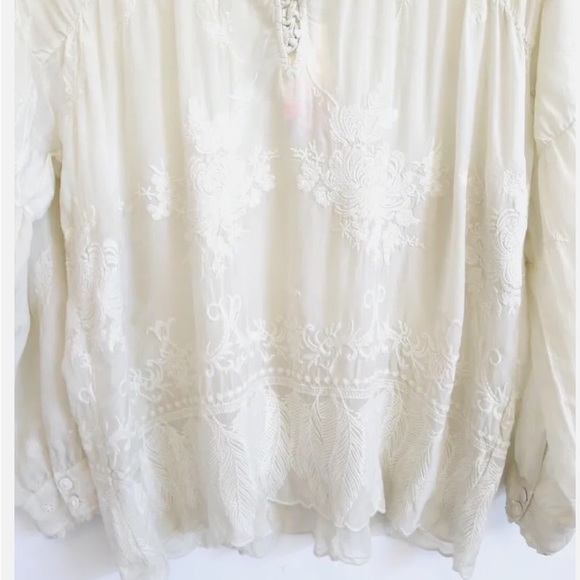 Johnny Was Feather Lara Top XS - Picture 8 of 9